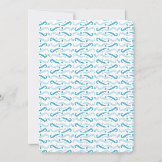 Uitnodiging voor poolpartijen (Achterkant)