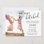 Uitnodiging voor postbruiloft (Voorkant)