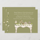 Uitnodiging voor postbruiloft Brunch (klik op kleu (Voorkant / Achterkant)