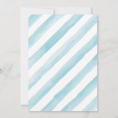 Uitnodiging voor postwagen verjaardagsfeestje (Achterkant)