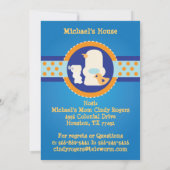 Uitnodiging voor Potty Training Party (Achterkant)