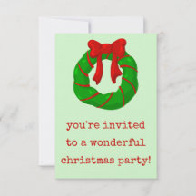 Uitnodiging voor prachtige kerstfeestdagen