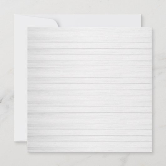 Uitnodiging voor prachtige winterbomen (Achterkant)