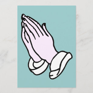 Uitnodiging voor Praying Hands