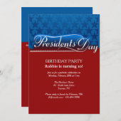 Uitnodiging voor presidenten Day (Voorkant / Achterkant)