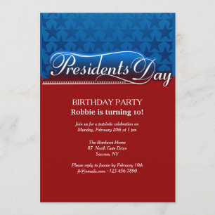 Uitnodiging voor presidenten Day