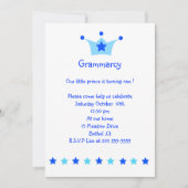 uitnodiging voor prins 2 (Voorkant)