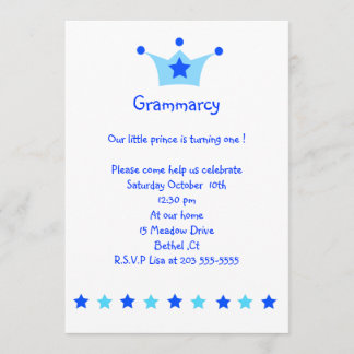 uitnodiging voor prins 2