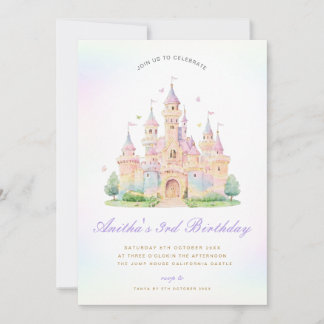 Uitnodiging voor prinses verjaardag, Magisch Kaste