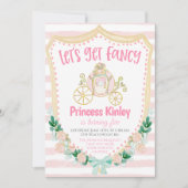 Uitnodiging voor prinses verjaardagsfeestje (Voorkant)