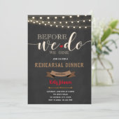 Uitnodiging voor proef diner (Staand voorkant)