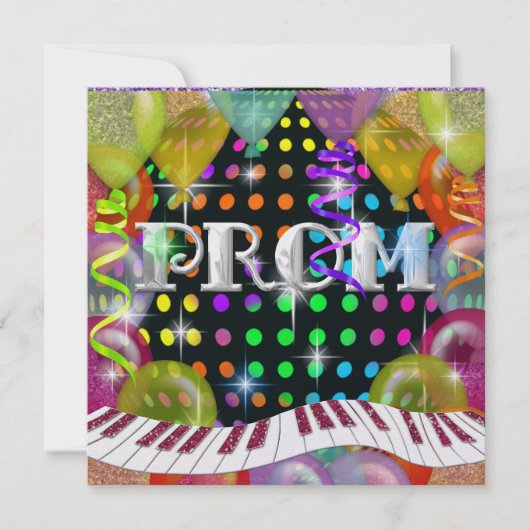 Uitnodiging voor prom - SRF (Voorkant)