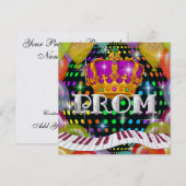 Uitnodiging voor prom - SRF Invitati (Voorkant / Achterkant)