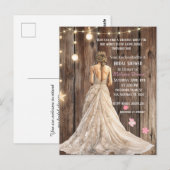 Uitnodiging voor Proverbs 31:10 Bruidsfeest (Voorkant / Achterkant)