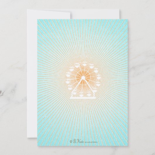 Uitnodiging voor provinciale Fair Party (Achterkant)