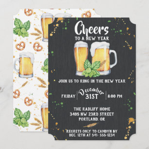 Uitnodiging voor Pub Style Nieuwjaar