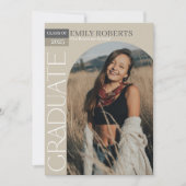 Uitnodiging voor publicatie van Afstuderen in boog (Voorkant)