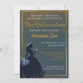 Uitnodiging voor Quinceañera (Voorkant)