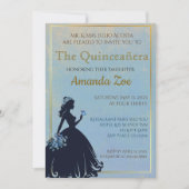 Uitnodiging voor Quinceañera (Voorkant)