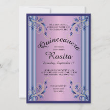 Uitnodiging voor Quinceanera