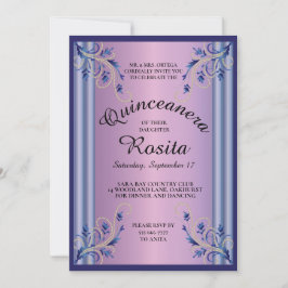 Uitnodiging voor Quinceanera