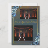 Uitnodiging voor Quinceañera-feest (Achterkant)