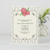 Uitnodiging voor races met wieltjes van de winnaar (Staand voorkant)