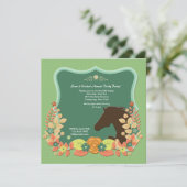 Uitnodiging voor races met wieltjes van de winnaar (Staand voorkant)