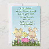 Uitnodiging voor rasterkonijnen (Voorkant)