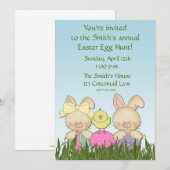 Uitnodiging voor rasterkonijnen (Voorkant / Achterkant)