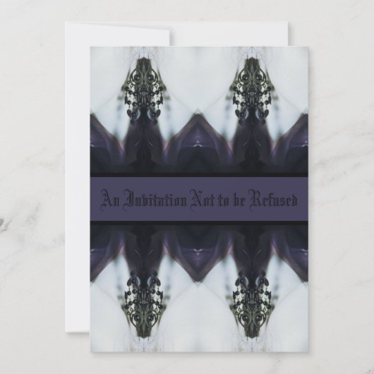 Uitnodiging voor Reaper's Reflection (Voorkant)