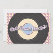 Uitnodiging voor recordpartijen van 1950 (Voorkant)