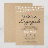 Uitnodiging voor redactionele Verlovingen (Voorkant / Achterkant)