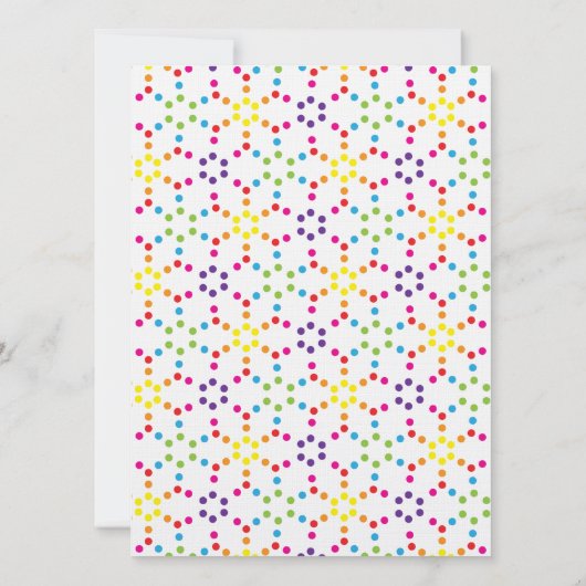 Uitnodiging voor regenboogpartijen (Achterkant)