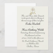 Uitnodiging voor religieuze weddenschappen (Voorkant / Achterkant)