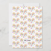 Uitnodiging voor rendieren en siervoorwerpen (Achterkant)