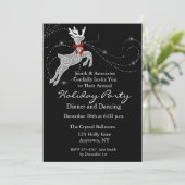 Uitnodiging voor rendiervrije feestdag (Staand voorkant)