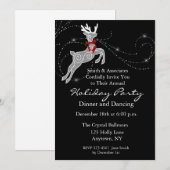 Uitnodiging voor rendiervrije feestdag (Voorkant / Achterkant)