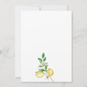 Uitnodiging voor repetitie van Elegant Mediterrane (Achterkant)