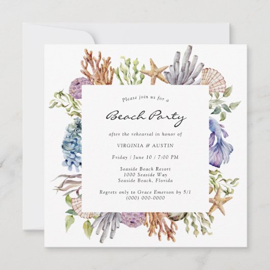 Uitnodiging voor repetities (Voorkant)