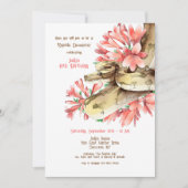 uitnodiging voor reptielenontmoeting (Voorkant)