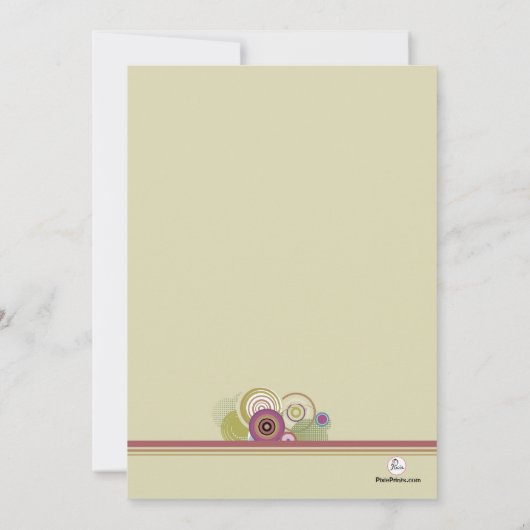 Uitnodiging voor Retro Car (Achterkant)