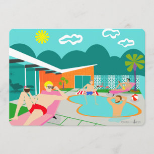 Uitnodiging voor Retro Gay Pool