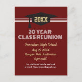 Uitnodiging voor reünie! Custom Class Reunion Brie (Voorkant)