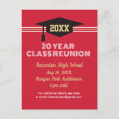 Uitnodiging voor reünie! Custom Class Reunion Brie (Voorkant)