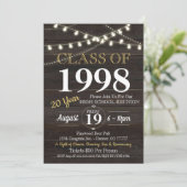 Uitnodiging voor reünie - elk jaar! (Staand voorkant)