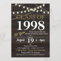 Uitnodiging voor reünie - elk jaar!