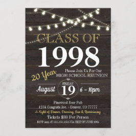 Uitnodiging voor reünie - elk jaar!