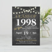 Uitnodiging voor reünie - elk jaar! (Staand voorkant)