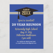 Uitnodiging voor reünie! Stuur een Class Reunion B (Voorkant)